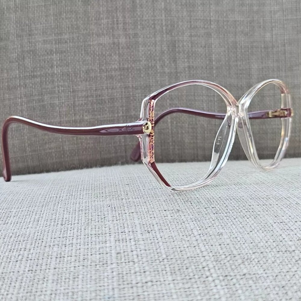 Silhouette Ladies Glasses/Eyeglasses Frame Burgundy/Clear M1793 54[]9 Austria